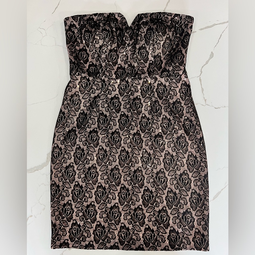 Bisou Bisou strapless cocktail dress size 12